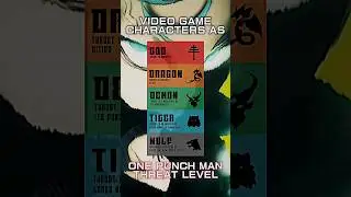 VIDEO GAME CHARACTERS AS OPM THREAT LEVEL