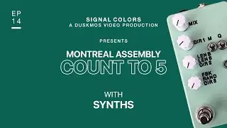 Montreal Assembly Count to 5 Demo w/ Synths (Roland SH-101)