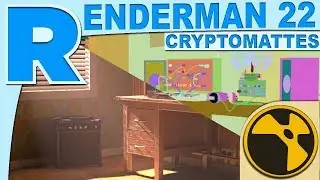 Renderman 22 Cryptomatte with Nuke Tutorial