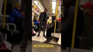 london train fight #shorts #reels #railway