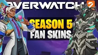 SEASON 5 SKINS *CREADAS por FANS* de Overwatch 2 | Jinsei