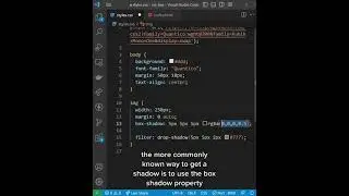 CSS Tip - Using Drop-Shadow 