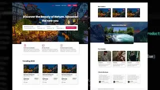 Creating a Stunning Travel Website Design with HTML, CSS Flexbox, and Grids in Just 2 Hours