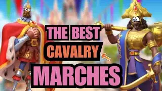 The BEST Cavalry Marches I WOULD USE! [cavalry pairs guide] Rise of kingdoms