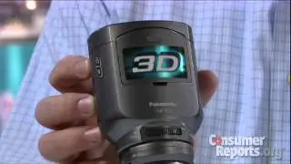 Panasonic 3D camcorder from CES 2011 | Consumer Reports