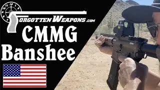 CMMG Banshee at the Range