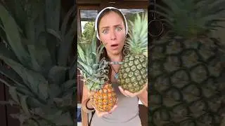 Why is pineapple cut into rings?