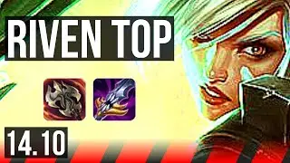 RIVEN vs MALPHITE (TOP) | 9/0/3, Legendary, Rank 12 Riven | BR Grandmaster | 14.10