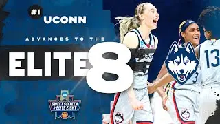 UConn vs. Iowa - Sweet 16 Women's NCAA Tournament Extended Highlights