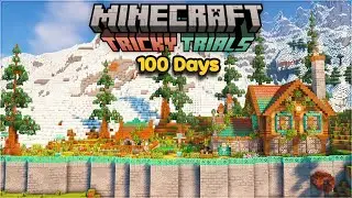 I survived 100 days of Minecraft 1.21 🐺