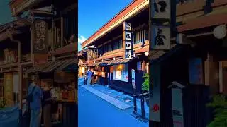 【Japan】 Takayamna/ 高山 An old townscape in Takayama, Gifu Prefecture