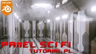 Blender 3D Tutorial PL Panel Sci Fi