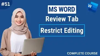 How to Restrict Editing in Microsoft Word | Remove Restrict Editing