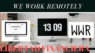 Trabaja Remotamente Con, We Work Remotely | Trabaja Desde Tu Casa | Natalia Crispin