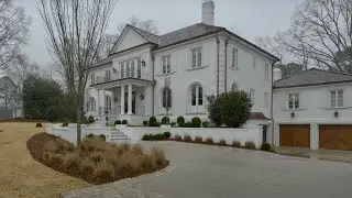 Peaceful Winter Rain Walk Through American Neighborhoods | Nature Sounds for Sleep and Study