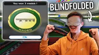 I Tried To Play Trackmania Nations Forever BLINDFOLDED