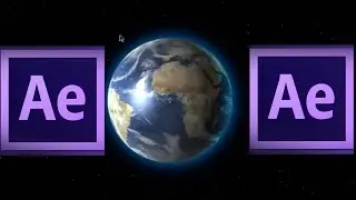 After Effects Урок 33 - Голубая планета