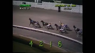 1989 Yonkers Raceway - Opeel Wynwood & Richard Wojcio