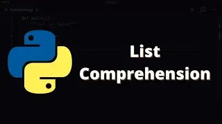 [15] List Comprehension in Python with Example | Python for Beginners