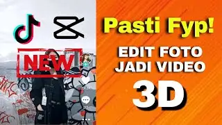 Cara Membuat Foto 3D Efek Zoom - Video Viral TikTok | Tutorial CapCut Terbaru!