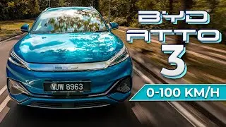 BYD Atto 3 Malaysia: 0-100km/h real world test