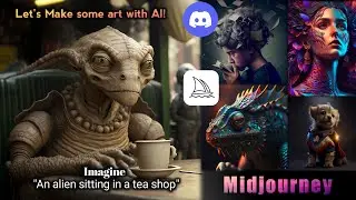 Midjourney! Lets play with the AI image generation tool! | how to create photorealistic AI Art