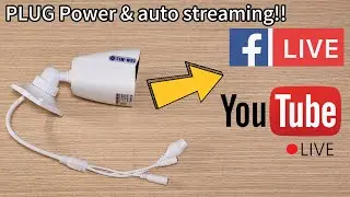 RTSP IP camera AUTO dual streaming