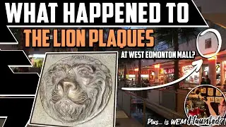 The Lion Plaques of WEM's Phase III Food Court are at Beck's Antiques! | (Plus, is WEM haunted?!)