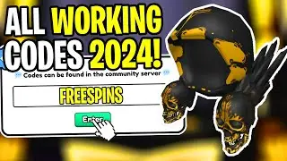 *NEW* ALL WORKING CODES FOR SPIN FOR FREE UGC IN 2024! ROBLOX SPIN FOR FREE UGC CODES