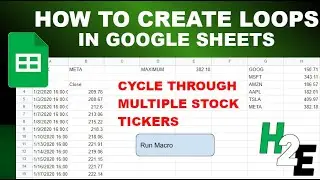 How to Create Loops in Google Sheets App Script