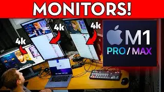 More monitors = slower MacBooks | M1 Max/Pro with several 4k