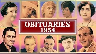 Deaths in 1954s Part 03 OBITUARIES TV