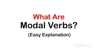 what are modal verbs | explanation with examples | the modern learning