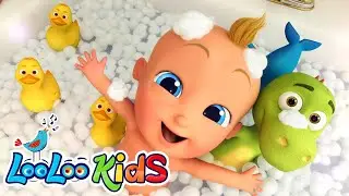 Bath Song + If You`re Happy an You Know IT and more Kids Songs and Nursery Rhymes - LooLoo Kids