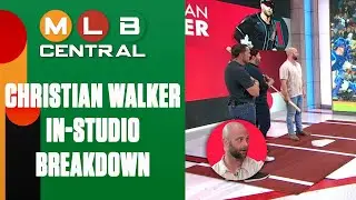 Christian Walker talks hitting in-studio!