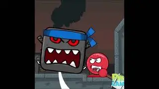Red Ball Animation Red Ball Hero Vs Ninja Boss Ep 33