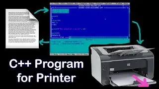 How to print hard copy of C, C++ program's output | C++ program for printer device