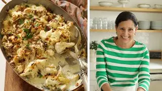 Cauliflower Leek Gratin (Must-Make Holiday Side Dish!)