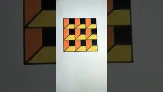 Drawing shelf optical illusion #illusion #challenge #real #impossible #drawing #opticalillusion #3D