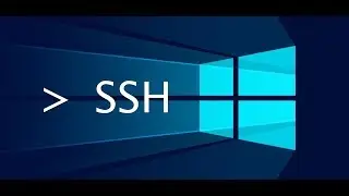 Create SSH config file in Windows 10