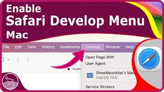 How to Enable Developer Tools (Develop Menu) in Safari on Mac