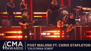 Opening performance by Post Malone ft Chris Stapleton – “California Sober” | Live at CMA Awards 2024