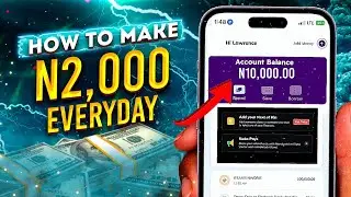 This App Pay Me N20,000 Daily 🤑(+ MY PROOF, 100% LEGIT (How To Make Money Online In Nigeria 2024