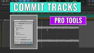 Avid Pro Tools: How to Commit Tracks -- OBEDIA.com Digital Audio Training and Tech Support