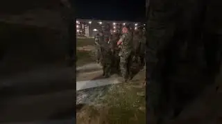 When the shortest marine in the world comes