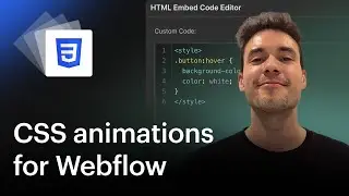 Creating pure CSS animations for Webflow projects