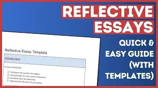 How to Write a Reflective Essay (It's Easy!)