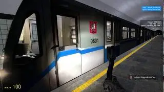 G.Mod - Metrostroi:Угарнули в оборотнике:)Пропуск покажите пожалуйста. На! Смотри:) Видно хорошо?!:)