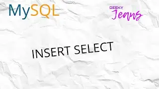 A short tutorial on how to insert multiple records in mysql table using INSERT SELECT statement