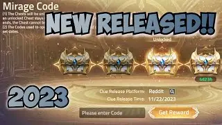 NEW RELEASE CODE 🔥🔥🔥 - Mirage Code | Mobile Legends: Adventure